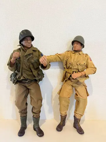 밀리터리 피규어 1/6 스케일 2체 세트
