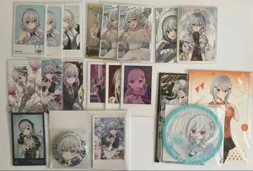 니지산지 하카세 후유키 폴라로이드풍 카드 세트