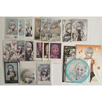 니지산지 하카세 후유키 폴라로이드풍 카드 세트