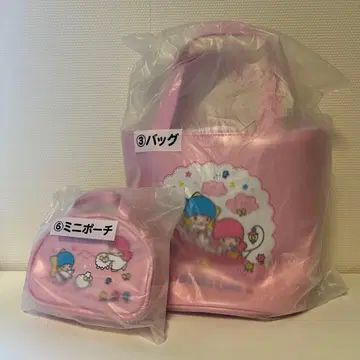 키키라라 제일복권 백 & 미니 파우치 세트