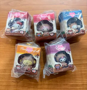 산리오 미니어처 패키지 컬렉션 5개 세트