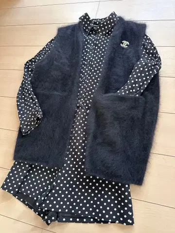 새상품 Ballsey 퍼 베스트 블랙 투모로우랜드 manimaris