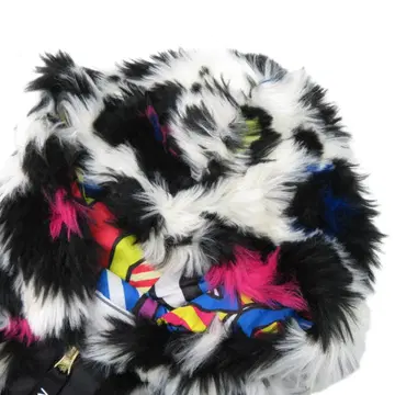 MARK&LONA 후드 부착 퍼 자켓 사이즈 36 [M7502]