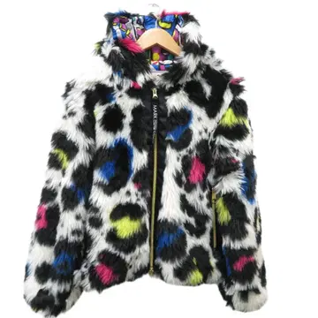 MARK&LONA 후드 부착 퍼 자켓 사이즈 36 [M7502]