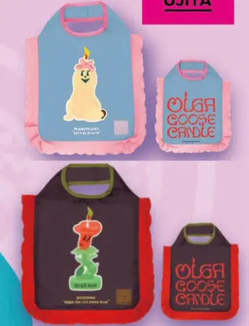 에코백 피넛 장미