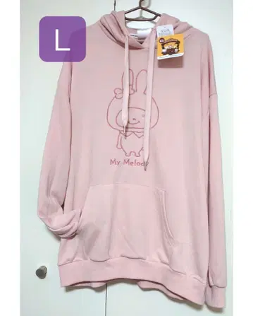 마이멜로디 니시무라 유우지 후드티 L 산리오 핑크 긴팔 미사용 새상품