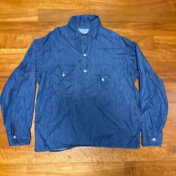 USA제 post overalls 풀오버 셔츠