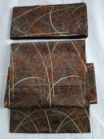 만들어진 오비 오태코 억새 패턴