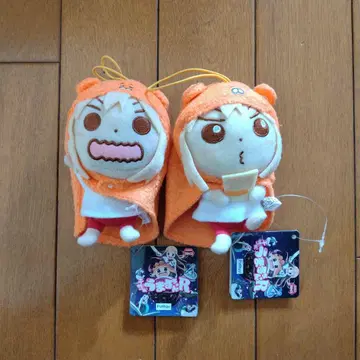 건어물 여동생! 우마루짱 마스코트 봉제 인형 2종 세트 택 포함