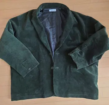 다크 그린 코듀로이 테일러드 자켓 셋업 프릭스스토어