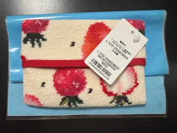 페이러 스트로베리 도트 티슈 파우치