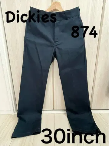 Dickies 874 네이비 워크 팬츠 30inch