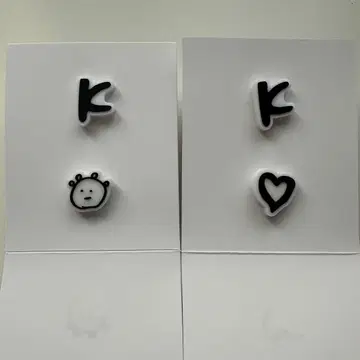 &TEAM K 데코 부품 2개 세트