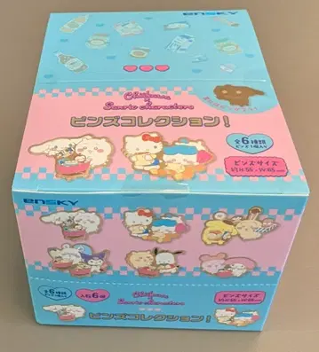 치이카와 x 산리오 캐릭터즈 핀즈 컬렉션 총 6종 1BOX 미개봉