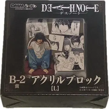 DEATHNOTE DMM 복권 아크릴 블록 L 2