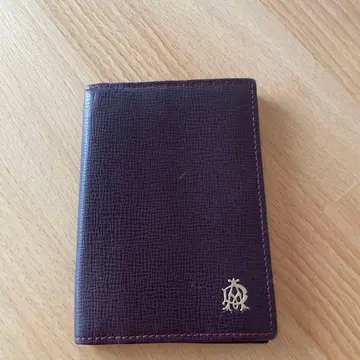 dunhill 다크 브라운 명함지갑