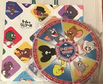 톰과 제리전 치즈 BOX 마스코트 컴플리트 & 쇼핑백 1장