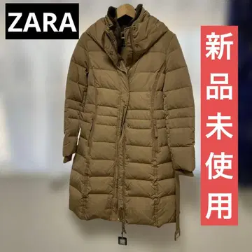 [ 미사용 새상품 ] ZARA BASIC 베이지 다운 자켓 M