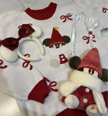 디즈니 크리스마스 스웨터 머리띠 리루린린 3