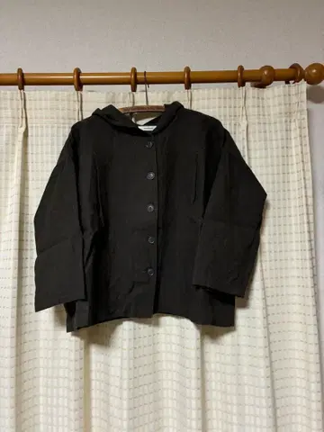 [가격 인하] soulberry 후드 부착 린넨 자켓 겉옷