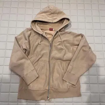 디키즈 베이지 풀 집업 후드티