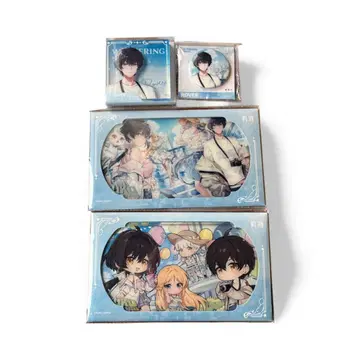 명조 한정 아크릴 블록 배지 아크릴 색지 4종 세트