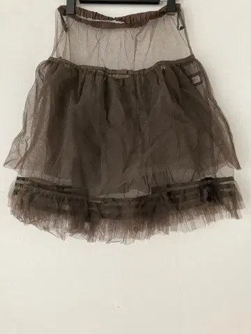 폭시 튤 파니에 다크 브라운 F