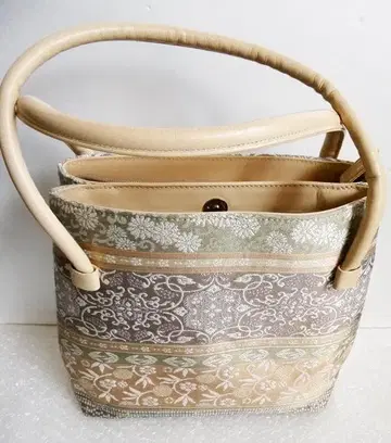 스즈노야 니시키오리 핸드백 일본 의류 잡화 천연 가죽 손잡이