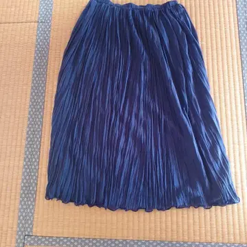 폴리에스테르 100% 일본제 S 사이즈 플리츠 스커트