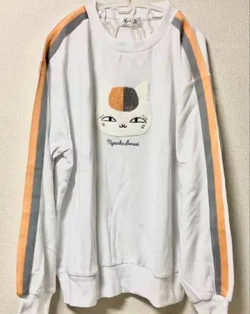 나츠메 우인장 냥코 선생님 맨투맨 L 사이즈