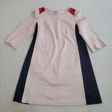 TO BE CHIC 컬러 절개 튜닉 원피스 46