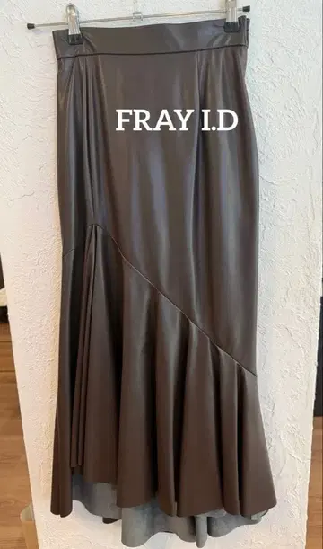 프레이 아이디 가죽 머메이드 스커트 S 사이즈