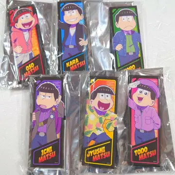 오소마츠 6쌍둥이 롱 캔뱃지 육둥이 세트