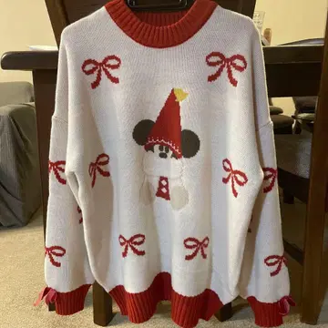 디즈니 스웨터 릴린린 크리스마스 2025 니트