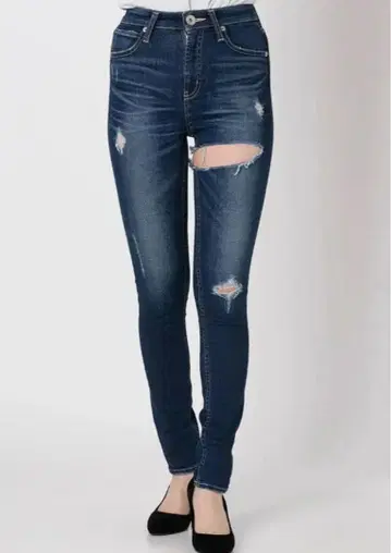 정가 16500엔 GYDA 데미지 데님