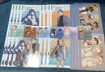 Fate grand order FGO A4 클리어 파일 클리어 시트