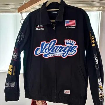 XLARGE LA-91 블랙 자켓(구매 시: 19,800엔)
