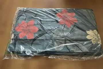 꽃무늬 유카타 파란색 빨간색