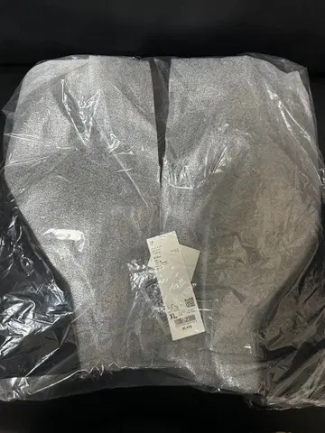 새상품 UNIQLO U 오버 사이즈 컬러 데님 자켓 블랙 XL