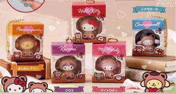 산리오 캐릭터즈 미니어처 패키지 컬렉션 3종