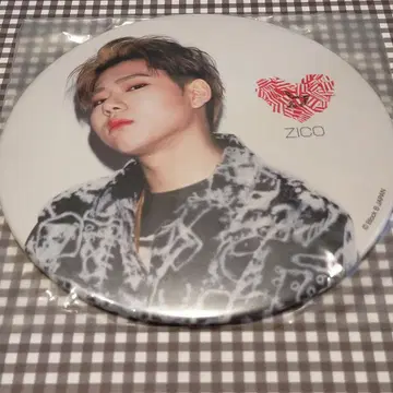 BlockB 투어 굿즈 일콘 캔 배지 ZICO 지코