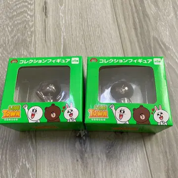 LINE TOWN 컬렉션 피규어 2개 세트