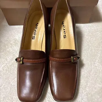 Sarah 브라운 로퍼 23.5cm EE
