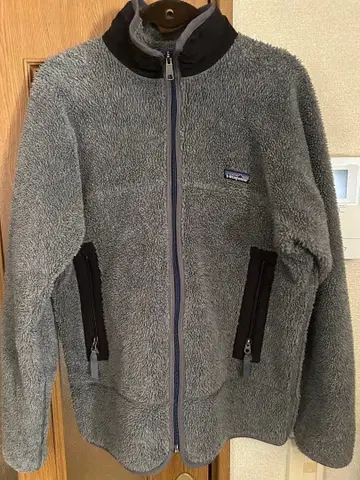 [레어] patagonia 초기형 레트로X USA제 그레이 x 블랙 L