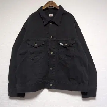 Lee 블랙 데님 자켓 L 사이즈
