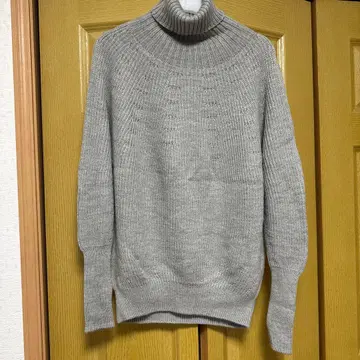 허그아워 터틀 니트 그레이