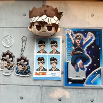 Dr.STONE 닥터스톤 크롬 100엔샵 콜라보