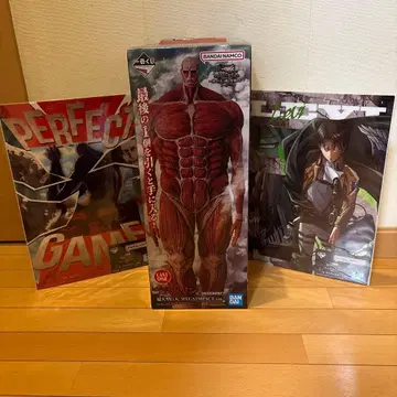 제일복권 진격의 거인 초 대형 거인 MEGAIMPACT 덤 포스터 2장