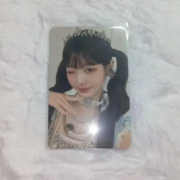 IVE 원영 응원봉 백 트레이딩 카드