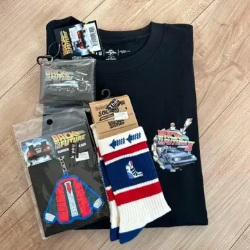 백 투 더 퓨처 티셔츠 삭스 세트